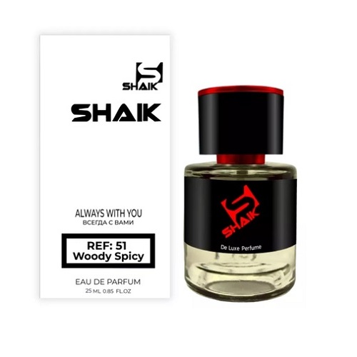 ПАРФЮМЕРНАЯ ВОДА SHAIK M 051 DELUX Woody Spicy 25мл
