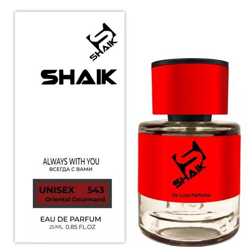 ПАРФЮМЕРНАЯ ВОДА SHAIK U 543 DELUX 25мл  Oriental Gourmand 